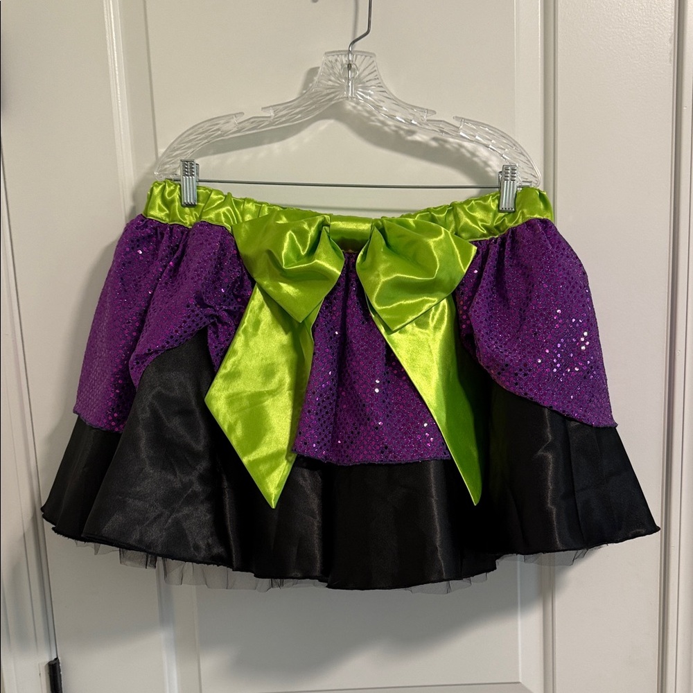 Maleficent Dottie For Running Skirt